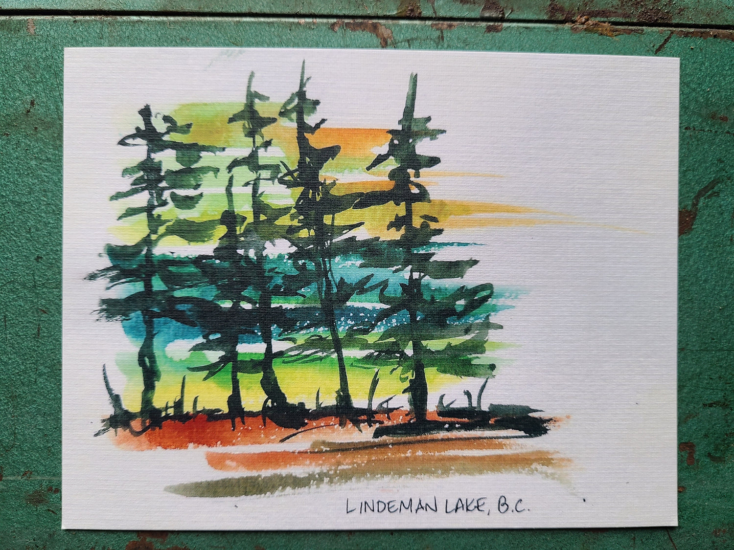 Watercolor Postcards